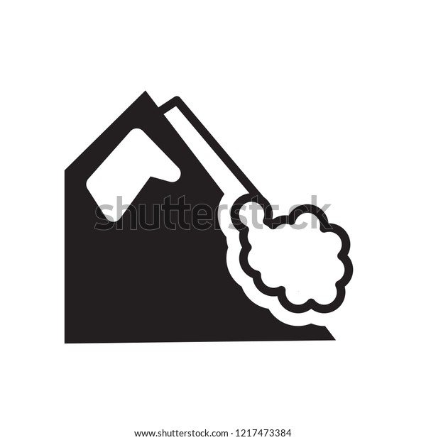 Avalanche Icon Trendy Avalanche Logo Concept Stock Vector Royalty Free 1217473384