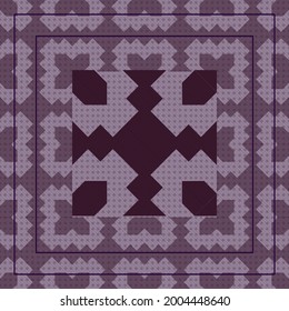 Avant Gard modern vector seamless pattern. Yellow-grey palette. Contemporary art ornament.