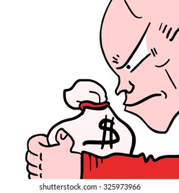 avarice illustration
