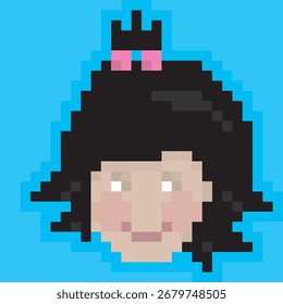 Avatar Ilustración de personaje de 8 bits en estilo de arte de píxeles