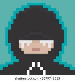 Avatar Ilustración de personaje de 8 bits en estilo de arte de píxeles