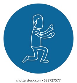 Avatar of an actor acting pose