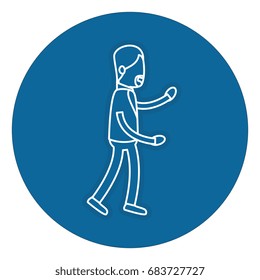 Avatar of an actor acting pose