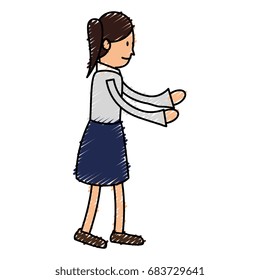 Avatar of actris in actoral pose