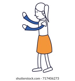 Avatar of actris in actoral pose
