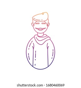 avatar artist nolan icon. Simple thin line, outline vector of Avatars icons for ui and ux, website or mobile application
