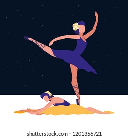 avatar ballet dancers design