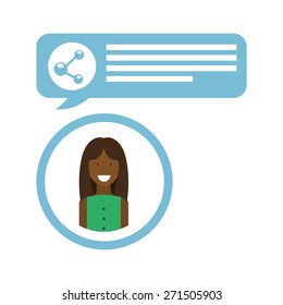 avatar bolger design, vector illustration eps10 graphic 