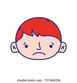 avatar boy head with hairstyle design
