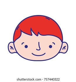 avatar boy head with hairstyle design