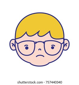 avatar boy head with hairstyle design