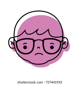 avatar boy head with hairstyle design