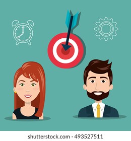 avatar business people cartoon
