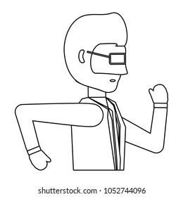 Avatar businessman icon