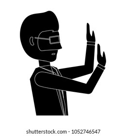 Avatar businessman icon