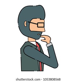 avatar businessman icon