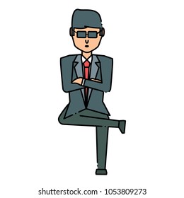 avatar businessman icon