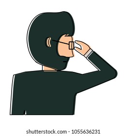 Avatar businessman icon