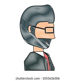 Avatar businessman icon