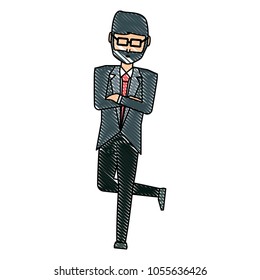 Avatar businessman icon