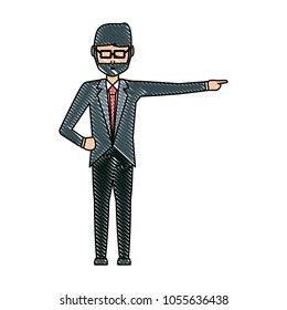 Avatar businessman icon