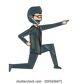 Avatar businessman icon
