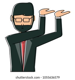 Avatar businessman icon