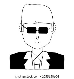 Avatar businessman icon