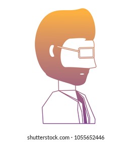 Avatar businessman icon