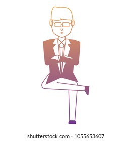 Avatar businessman icon