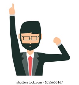 Avatar businessman icon