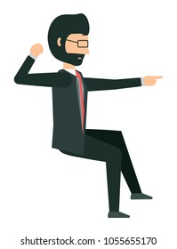 Avatar businessman icon