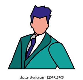 avatar businessman icon