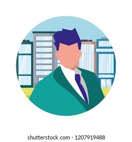 avatar businessman icon