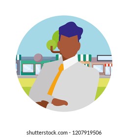 avatar businessman icon 