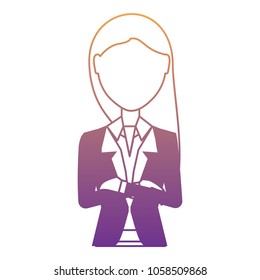 avatar businesswoman design