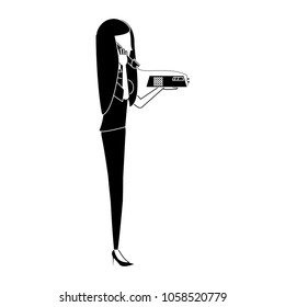 avatar businesswoman design
