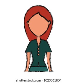 avatar businesswoman icon