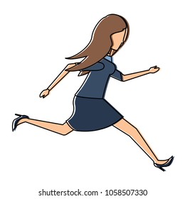 avatar businesswoman icon