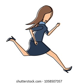 avatar businesswoman icon