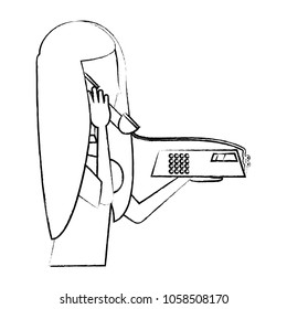avatar businesswoman icon
