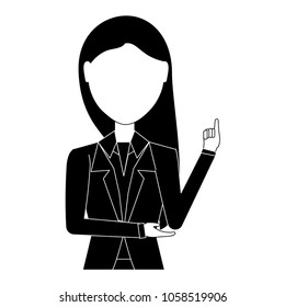avatar businesswoman icon