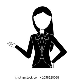 avatar businesswoman icon