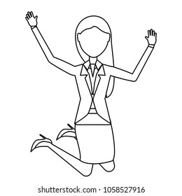 avatar businesswoman icon