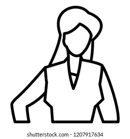 avatar businesswoman icon 