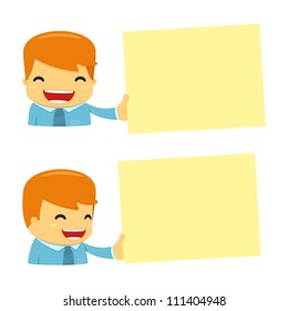 avatar cartoon manager in various poses