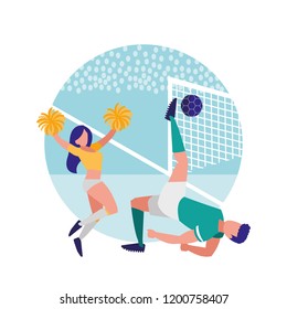 avatar cheerleader design