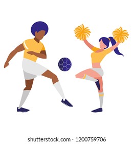 avatar cheerleader design
