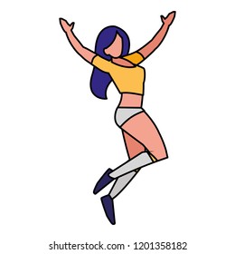 avatar cheerleader design