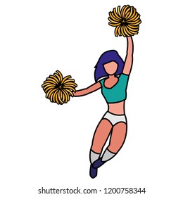 avatar cheerleader icon